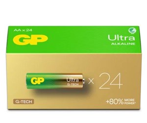 Batteri - GP Battery Ultra Alkaline AA/LR06 24-pack - 151445