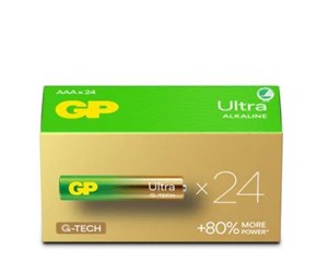 Batteri - GP Battery Ultra Alkaline AAA/LR03 24-pack - 151446