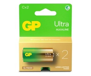 Batteri - GP Battery Ultra Alkaline C/LR14 2-pack - 151435