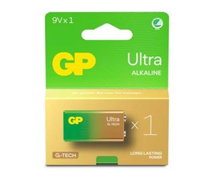 Batteri - GP Battery Ultra Alkaline 9V/6LF22 1-pack - 151434