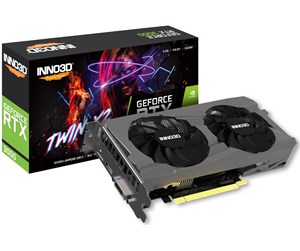 Grafikkort - Inno3D GeForce RTX 3050 Twin X2 - 6GB GDDR6 RAM - Grafikkort - N30502-06D6-1711VA60