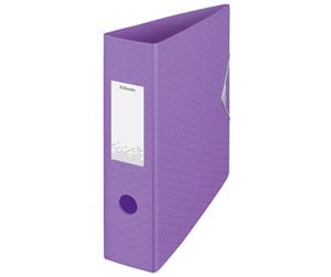 Arkivering & Oppbevaring - Esselte Colour'Breeze Lever Arch File Polyfoam Lavender - 628428