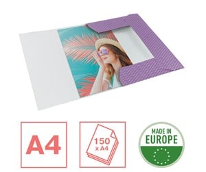 Arkivering & Oppbevaring - Esselte  Colour'Breeze Card 3-Flap Folder Lavender - 628495