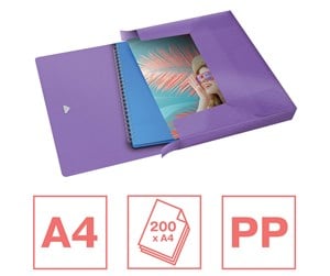 Arkivering & Oppbevaring - Esselte  Colour'Breeze Box File Lavender - 628450