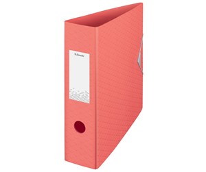 Arkivering & Oppbevaring - Esselte Colour'Breeze Lever Arch File Polyfoam Coral - 628427