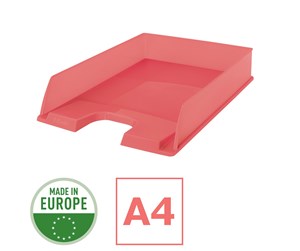 Arkivering & Oppbevaring - Esselte  Colour'Breeze Letter Tray Coral - 628453