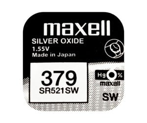 Batteri - Maxell SR 521SW - 1 pcs. - 18293000-error