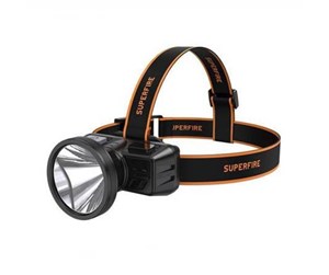 Lommelykter  - Superfire Headlamp  HL51 160lm USB - HL51