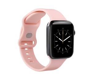 Smartklokke - Tilbehør - GEAR Watch Band Silicone Apple Watch 38/40/41mm Pink - 663358