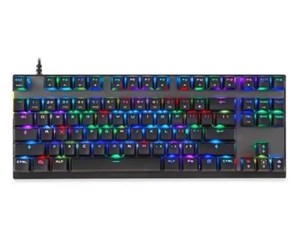 Tastatur - Motospeed Mechanical gaming keyboard K82 RGB (black) - Gamingtastatur - US English - Svart - K82-Red