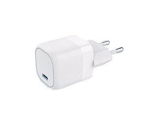 Mobil - Adaptere og ladere - GEAR Charger 220V 1xUSB-C PD/PPS 25W White - 665119