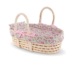 Dukker, Bamser & Utstyr - Corolle Mon Grand Poupon - Doll Carrying Basket Floral - 9000141350