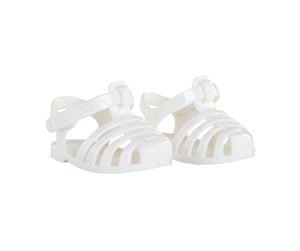 Dukker, Bamser & Utstyr - Corolle Mon Grand Poupon Sandals White 36cm - 9000141610