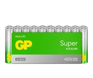 Batteri - GP Battery Super Alkaline AAA/LR03 20-pack - 151440