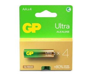 Batteri - GP Battery Ultra Alkaline AA/LR6 4-pack - 151430