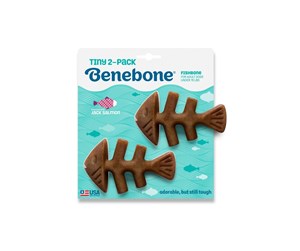 Hund - Benebone - Fishbone 2-Pack Mini 12cm - (81005421034) - 81005421034