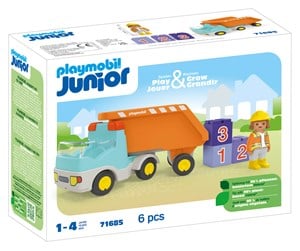 Playmobil - Playmobil 1.2.3 - Junior Dumper - 71685