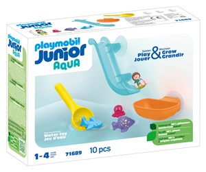 Playmobil - Playmobil 1.2.3 - Junior Aqua Moro med sjødyr - 71689