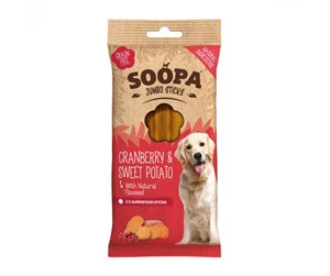 Hund - Soopa - Jumbo Sticks Cranberry & Sweet Potato 170g - (SO921026) - SO921026