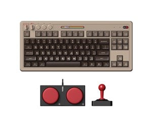 Tastatur - 8BitDo Retro Mechanical Keyboard C64 Edition - Tastatur - Engelsk - Storbritannia - RET00423