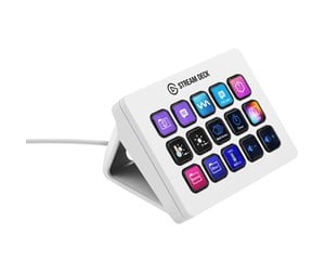 Streamingutstyr - Elgato Stream Deck MK.2 - White - 10GBA9911