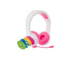 Hodetelefoner - onanoff BuddyPhones School+ Wireless - Pink - BT-BP-SCHOOLP-PINK