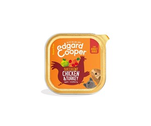 Hund - Edgar Cooper Edgard Cooper - Chicken & Turkey Adult Patee 300gr - 542503948484