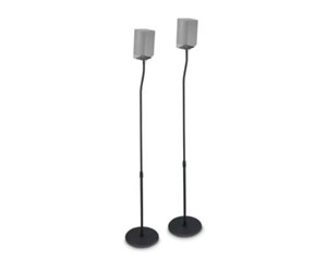 Veggmontering, AV-braketter & AV-møbler - Hama Speaker Stand Universal 2-pack Black 5 kg - 00220882