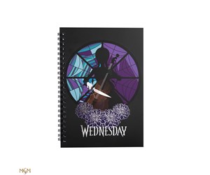 Blokker & Notisbøker - Cinereplicas Wednesday - Soft Cover Notebook - Cello - 5202CRNBSCW03