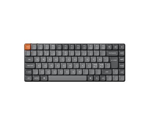 Tastatur - Keychron K3 Max QMK/VIA Wireless RGB Hot Swap Low Profile Brown - Gamingtastatur - Uten numpad - Nordisk - Svart - K3M-H3-BO