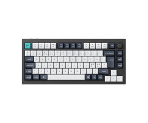 Tastatur - Keychron V1 Max QMK/VIA Wireless RGB Hot Swap Jupiter Brown - Gamingtastatur - Uten numpad - Nordisk - Hvit - V1M-D3W