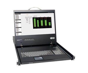 Skjerm - 19" Tripp Lite Rack Console KVM Cable Kit w/ 19" LCD PS/2 1U TAA GSA - KVM console - 19" - B021-000-19