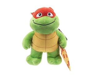 Reklameartikler - Mattel - Teenage Mutant Ninja Turtles: Raphael with Pizza 20 cm - Bamser & kosedyr - 0194735206308