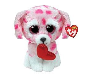 Dukker, Bamser & Utstyr - Ty Beanie Boos - Valentines 2024 Rory Dog - 0008421373406