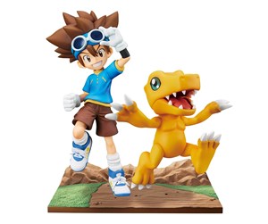 Reklameartikler - Banpresto - Digimon Adventure Adventure Archives Taichi og Agumon - Figur - BP18778P