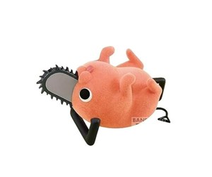 Reklameartikler - Banpresto - CHAINSAW MAN FLYFFY PUFFY POCHITA VERS B - Figur - BP88473P