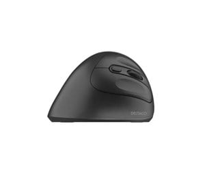 Mus - Deltaco Silent Wireless Vertical mouse 4 buttons 1000-16 - Ergonomisk mus - 4 - Svart - MS-815