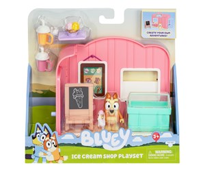 Lekesett - Bluey Playset Mini Ice Cream shop playset - LIN90243