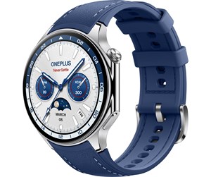 Smartklokke, Smartwatch & Sportsklokke - OnePlus Watch 2 - Nordic Blue Edition - 5491100076