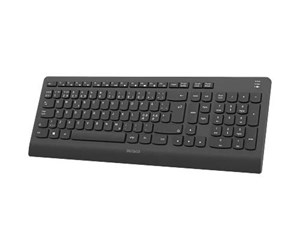 Tastatur - Deltaco Bluetooth Silent full size low-profile keyboard - Tastatur - Svart - TB-903