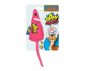 Katt - Bam ! - Toy with Catnip - 10 cm - Mouse Pink - (503319006087) - 503319006087