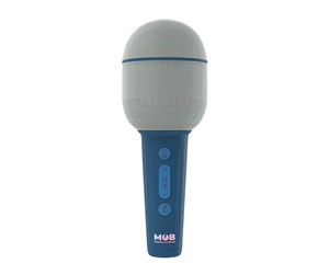 Mikrofon - MOB Karaoke MIC Groovy Blue - GROOV-DKBL-01