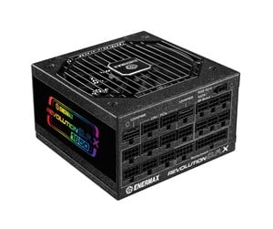 Strømforsyning (PSU) - Enermax Revolution D.F.X ERT1650EWT Strømforsyning (PSU) - 1650 Watt - 140 mm - ATX 3.0 - 80 Plus Gold sertifisert - ERT1650EWT