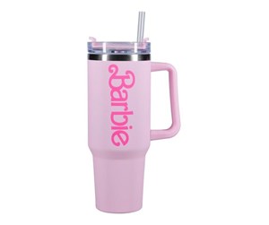 Reklameartikler - Paladone - Barbie XL 1200ml Multiway Travel Cup with Straw - Krus - PP13760BR