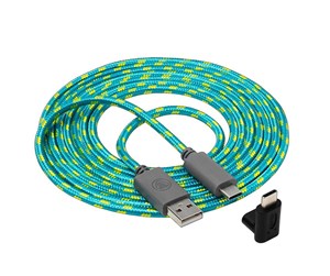 Spill - Tilbehør - Snakebyte USB Charge Cable USB-C 2.5m - Charging cable for wireless game controller - Nintendo Switch Lite - SB915062