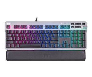 Tastatur - Thermaltake ARGENT K6 RGB - Gamingtastatur - Sølv - GKB-KB6-LSSRGR-01