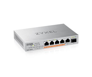 Switch/splitter - ZyXEL XMG-105HP 5-Port 2.5G PoE (70W) Unmanaged Switch with 10G Uplink SFP+ - XMG-105HP-EU0101F