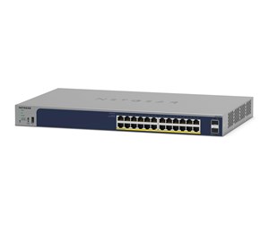 Switch/splitter - Netgear Smart GS728TP - switch - 24 ports - smart - rack-mountable - GS728TP-300EUS