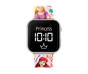 Reklameartikler - Peers Hardy - Disney Princess Kids LED Pink Silicone Strap - Ur - 5018479152347