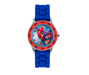 Reklameartikler - Peers Hardy - Spiderman Dial Blue Silicone Strap Kids - Ur - 5018479099505